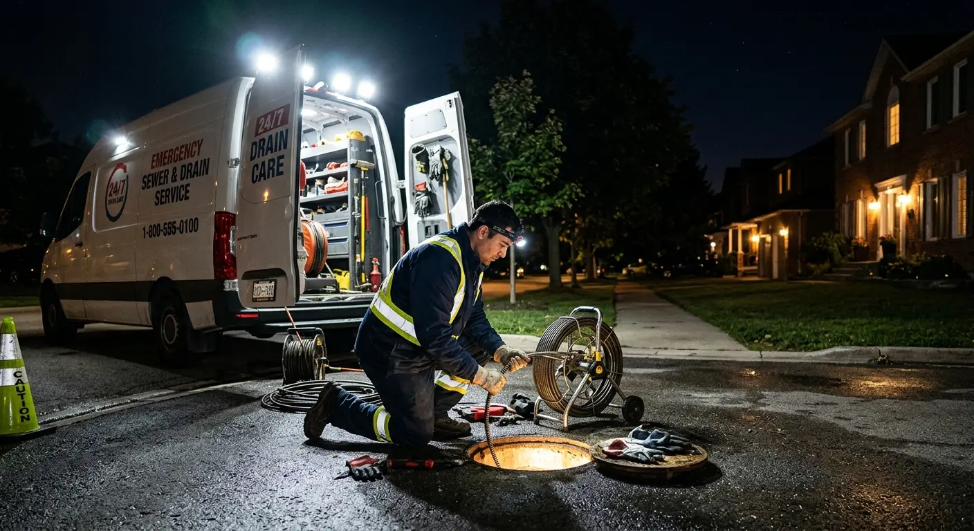 Emergency Drain Service in Westbrook, ME